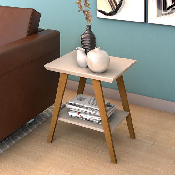 Imagem de Mesa de Canto Mônaco Off White