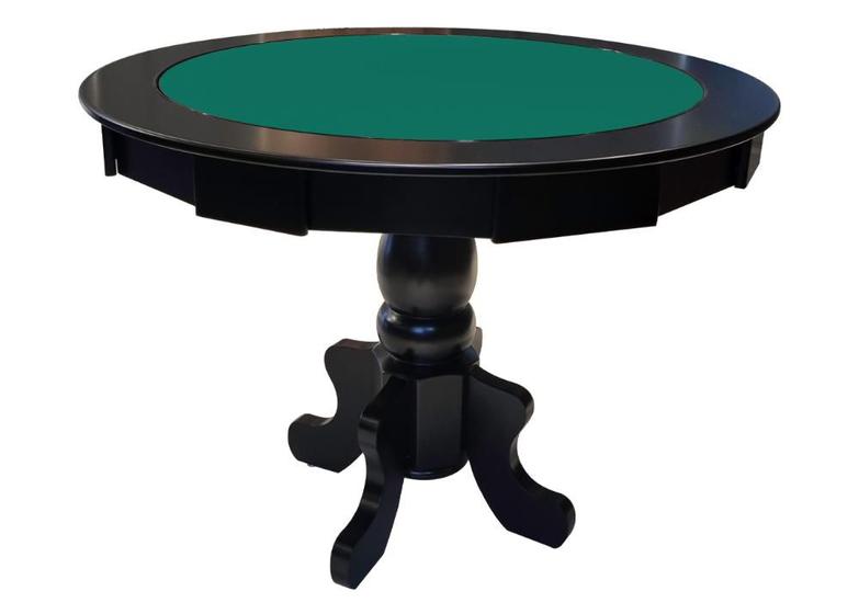 Imagem de Mesa de Carteado com Gavetas e Porta copos - 0,90x0,80 - Com xadrez