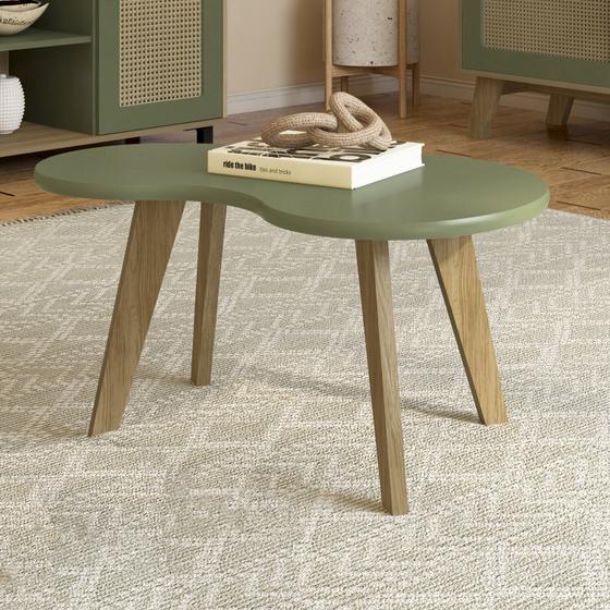 Imagem de Mesa de Centro 100% MDF Design Orgânica
