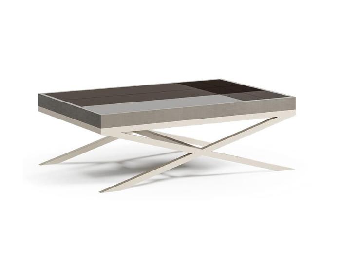 Imagem de Mesa de Centro Charm Aço Prata Várias Cores Tam G - Datelli Design