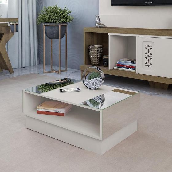 Imagem de Mesa de Centro com Espelho Multimóveis CR45140
