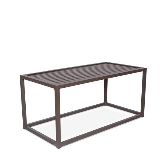 Imagem de Mesa de Centro Com Tampo Ripado