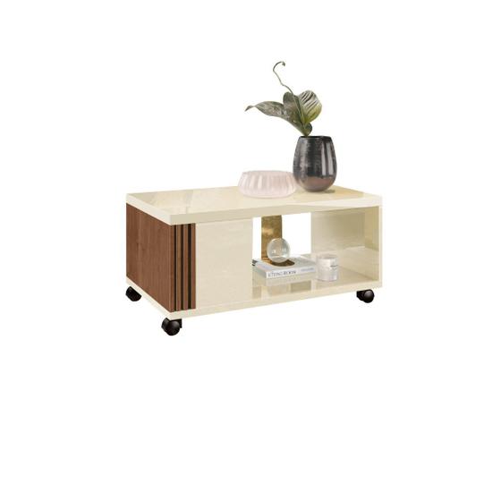 Imagem de Mesa De Centro compacta com Mesa para Notebook Prática EDN