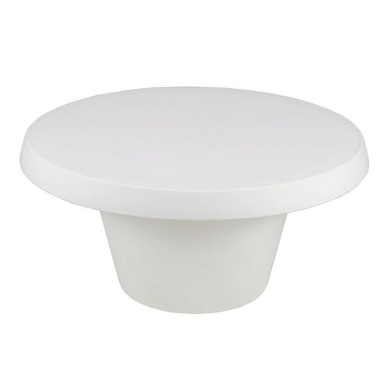 Imagem de Mesa de Centro Cona em Polietileno Branco 79 cm Tramontina