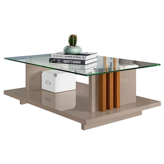 Imagem de Mesa de Centro Frizz Fendi Naturale - Madetec