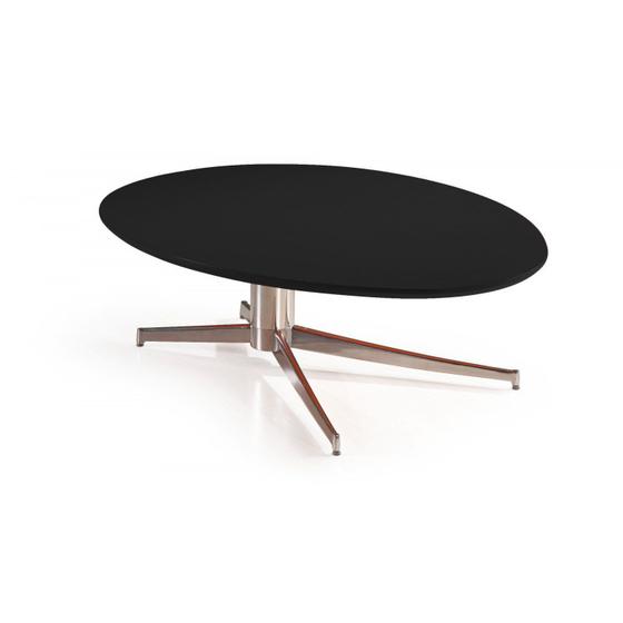 Imagem de Mesa de Centro Oval Follow Maxima Preto