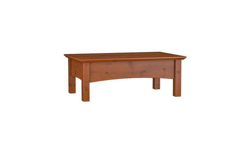 Imagem de Mesa de Centro Retangular Madeira Maciça 93x59cm Bella