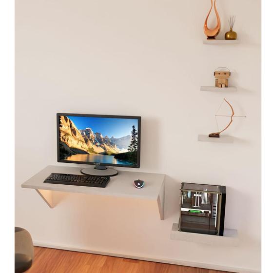 Mesa De Computador Status - Suspensa Para Gamer/Escritório Menor preço em Mesa De Computador Status - Suspensa Para Gamer/Escritório