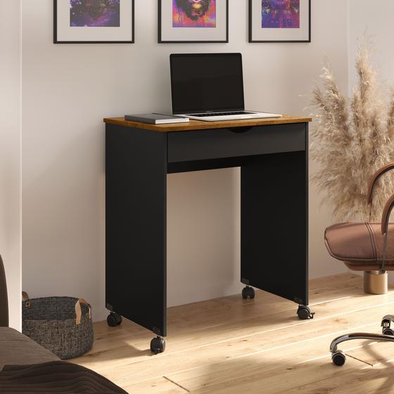 Mesa de Computador Veronica 1 gaveta e rodinha cores - Comprar Moveis em Casa Menor preço em Mesa de Computador Veronica 1 gaveta e rodinha cores - Comprar Moveis em Casa