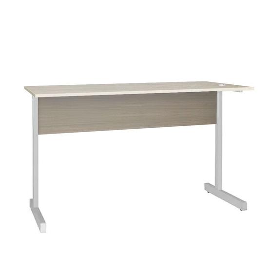 Imagem de Mesa de Escritório Digitador Pé Metálico sem Gaveta com 1 passa fio - SM Super Light 15MM - 74AX90LX60P