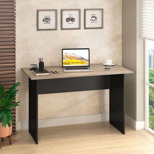 Mesa de Escritório New City I Web Office 120 cm Calvi e Preta Menor preço em Mesa de Escritório New City I Web Office 120 cm Calvi e Preta