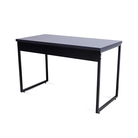 Imagem de Mesa de Escritório Office Estilo Industrial 90 cm largura Inspire House Preto