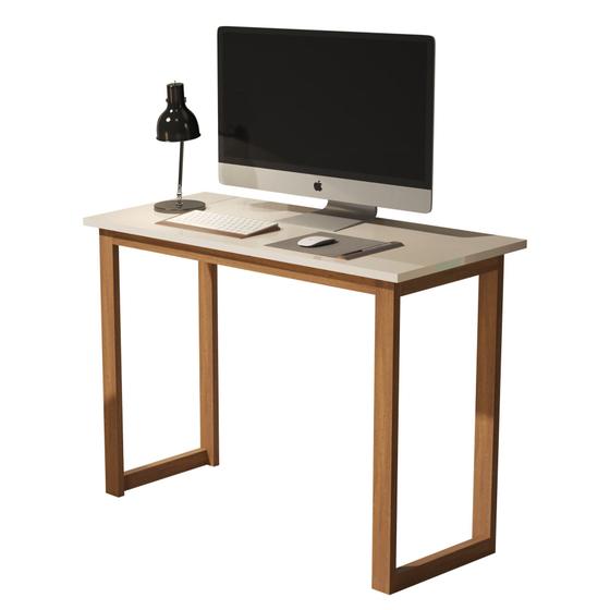 Imagem de mesa de estudo para notebook estilo retro off