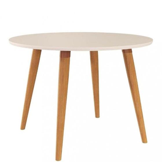 Imagem de Mesa de Jantar 110 cm Com Vidro Dani Cimol