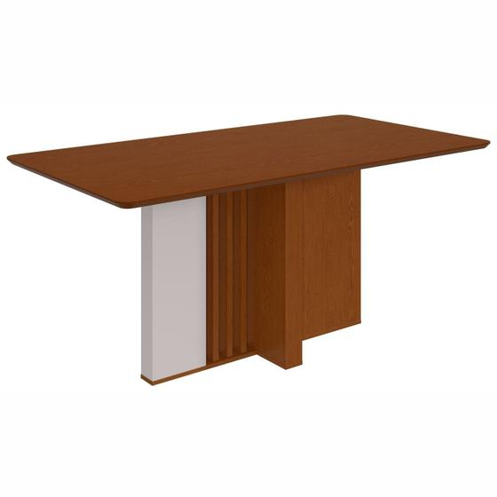 Imagem de Mesa de Jantar 170x90cm Tampo Mdf no Glass Astrid