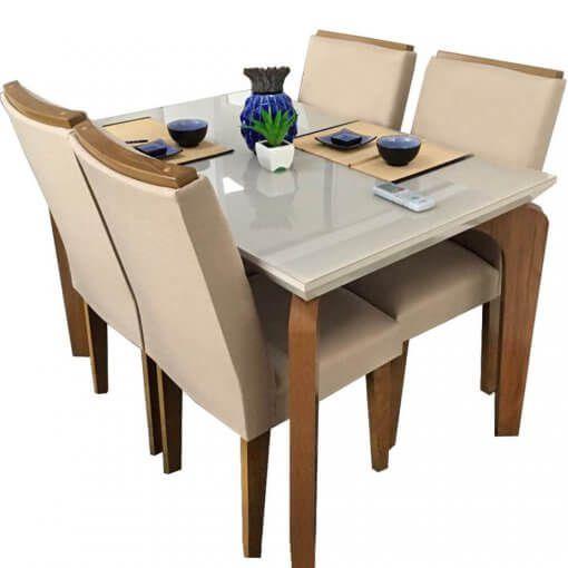 Mesa de Jantar 4 cadeiras Londrina Rufato Móveis é boa?