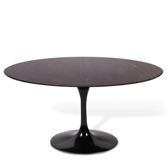 Imagem de Mesa de Jantar 4 Lugares Tulipa Oval Saarinen Via Lactea