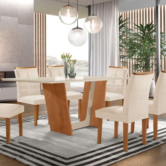 Mesa de Jantar 6 Cadeiras Florença/Villa