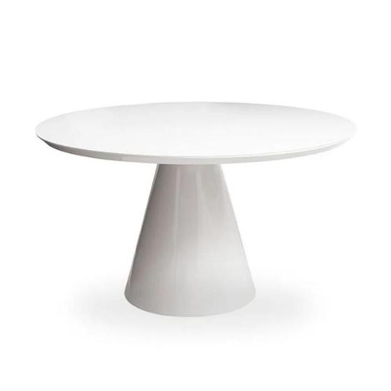 Imagem de Mesa de Jantar Cone 80 cm - Laqueada