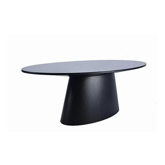 Imagem de Mesa de Jantar Cone Oval 160x90 cm Laqueada