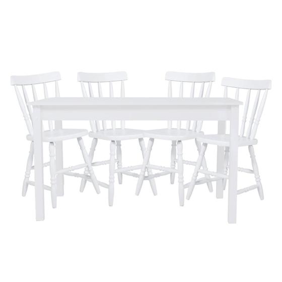 Imagem de Mesa de Jantar Ditália com 4 Cadeiras JA-225 Cozy