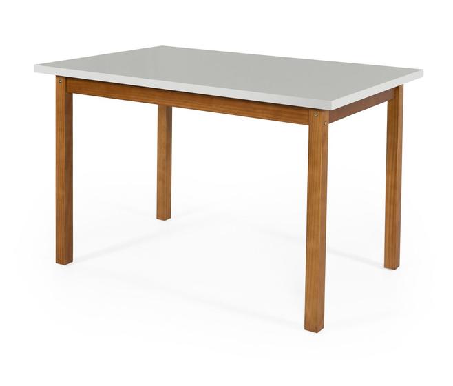 Imagem de Mesa de Jantar Elisa Madeira Pinus 120cm Design Inovador