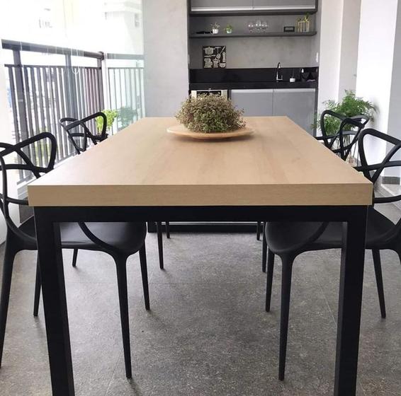 Imagem de Mesa de Jantar Estilo/Modelo Industrial (1,40x80)