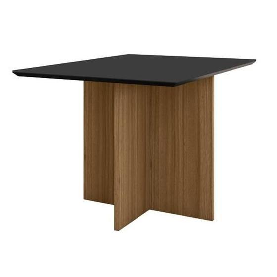 Imagem de Mesa de Jantar Helo 120cm Carvalho/Grafite - Poliman
