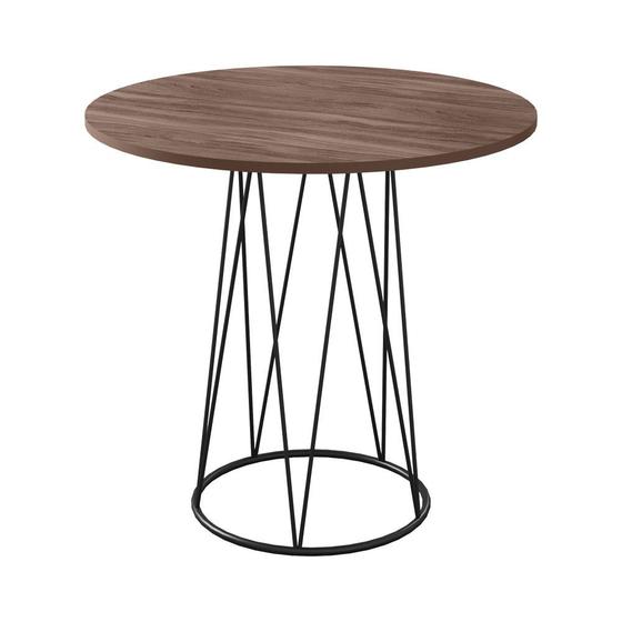 Mesa de Jantar Industrial Redonda em Aço Tivoli Menor preço em Mesa de Jantar Industrial Redonda em Aço Tivoli