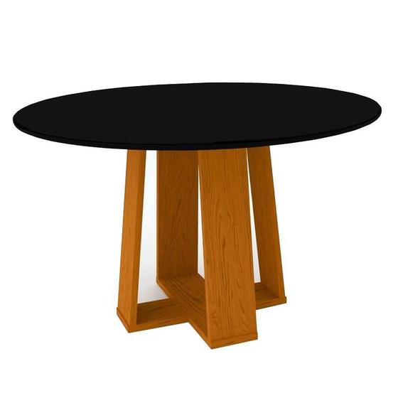 Imagem de Mesa de Jantar Isabela 135X135cm Ype/Preto