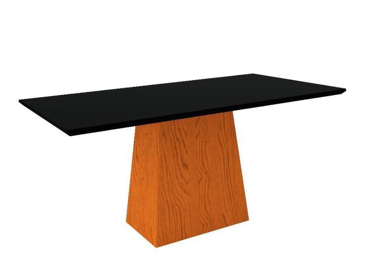 Imagem de Mesa de Jantar Jasmin 1800X900 Ype/Preto - New Ceval