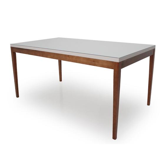 Imagem de Mesa de Jantar Luna com Vidro