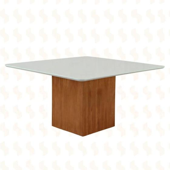Imagem de Mesa de Jantar MDF Laminado - Alice-1,20x1,20m - Art Salas