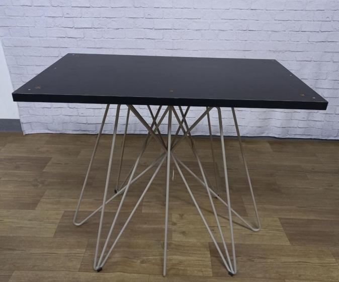 Imagem de Mesa de Jantar Preta Base Fendi - 1,90cm