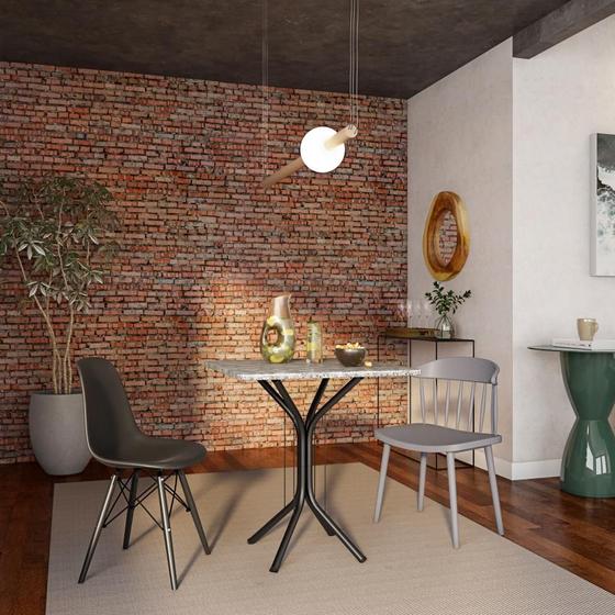 Imagem de Mesa de Jantar Quadrada Teodora Preta 70 cm