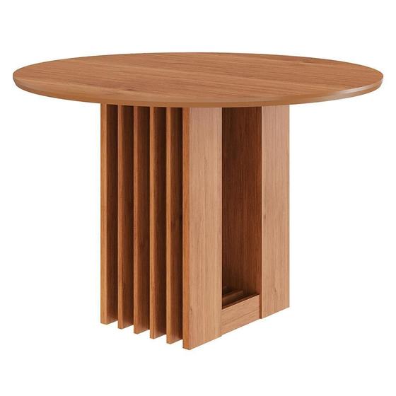 Imagem de Mesa de Jantar Redonda Ariela 109cm com Tampo em MDF - Cimol Móveis