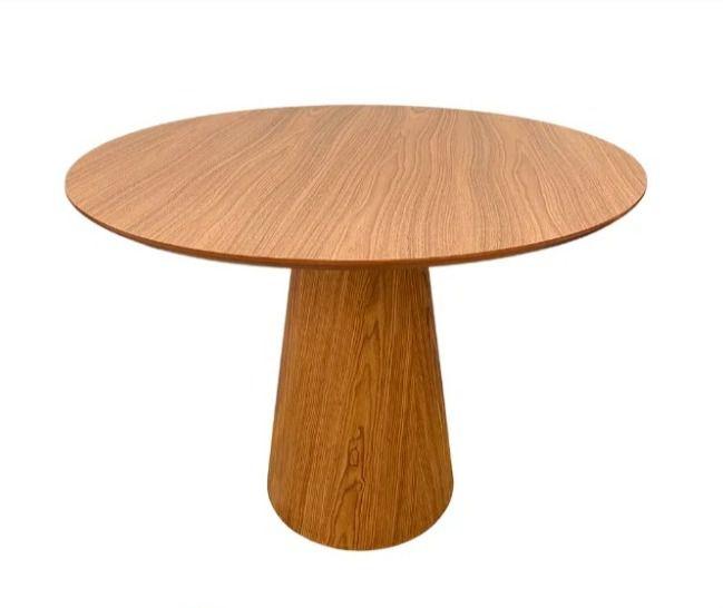 Imagem de Mesa de Jantar Redonda Cone 100 cm Freijó