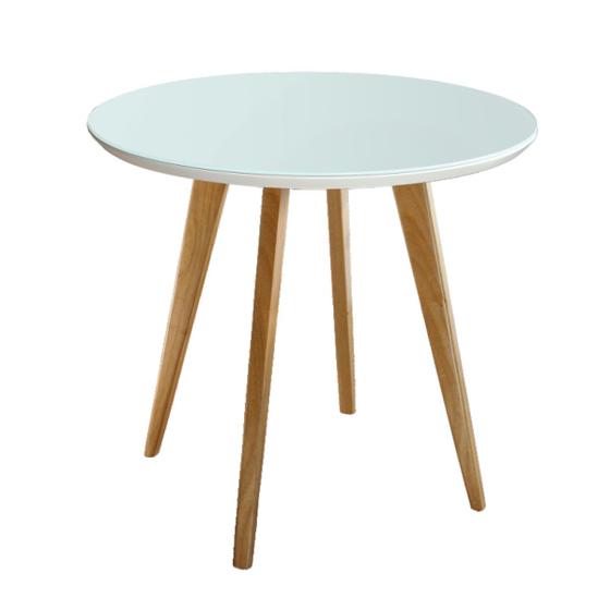 Imagem de Mesa de jantar redonda Sofia 0,80 cm Off White