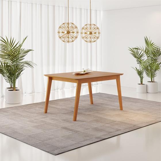 Imagem de Mesa de Jantar Retangular 4 Lugares Elegance