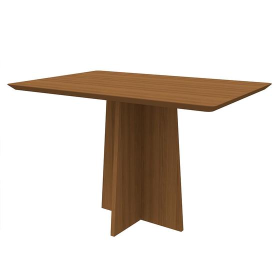 Imagem de Mesa de Jantar Retangular Angra 120 cm Imbuia - D'Rossi