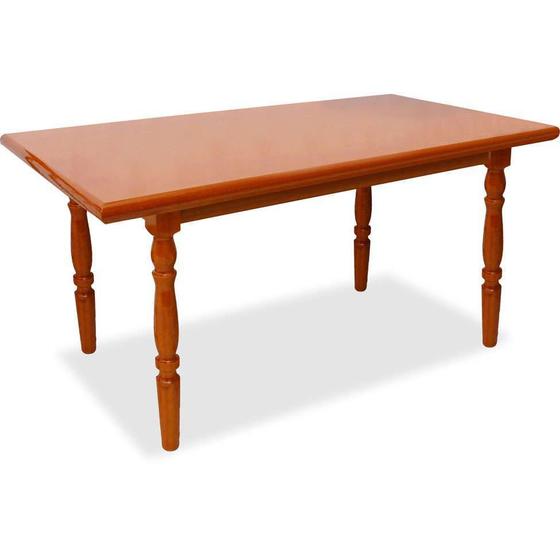 Imagem de Mesa de Jantar Retangular Campestre Mel 125 cm