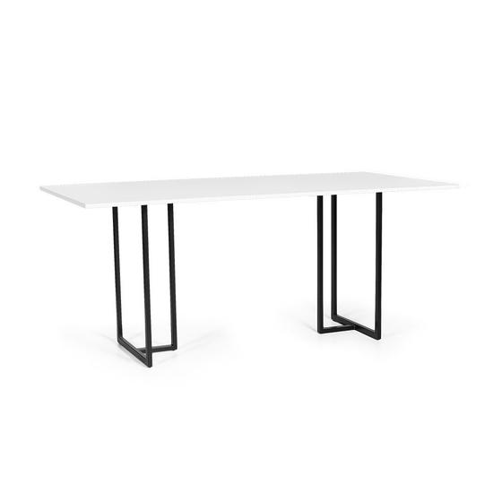 Imagem de Mesa de Jantar Retangular Industrial 6 Lugares 180x90 cm Athos