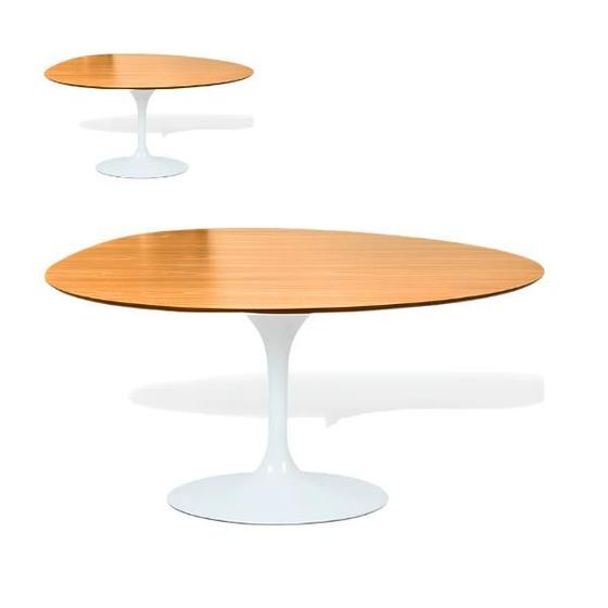 Imagem de Mesa de jantar Saarinen Organica  freijo140x130cm