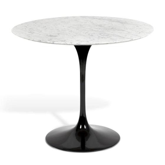 Imagem de Mesa De Jantar Saarinen Redonda 124 cm Mármore Carrara BP