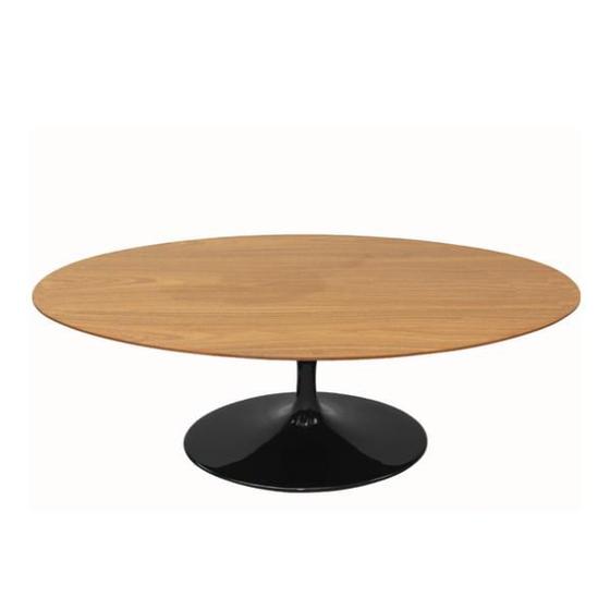 Imagem de Mesa de Jantar Tulipa Saarinen Oval 198x122 cm Tampo Freijó