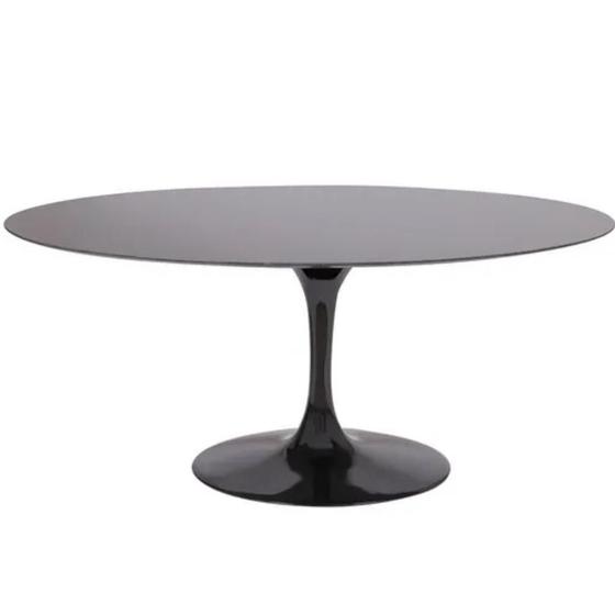 Imagem de Mesa de Jantar Tulipa Saarinen Oval 244x137 cm Tampo Laqueado