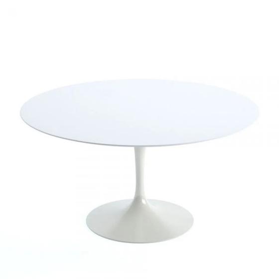 Imagem de Mesa de Jantar Tulipa Saarinen Redonda 130 cm - Laqueada