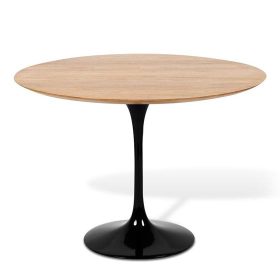 Imagem de Mesa de Jantar Tulipa Saarinen Redonda 90 cm  Tampo Freijó