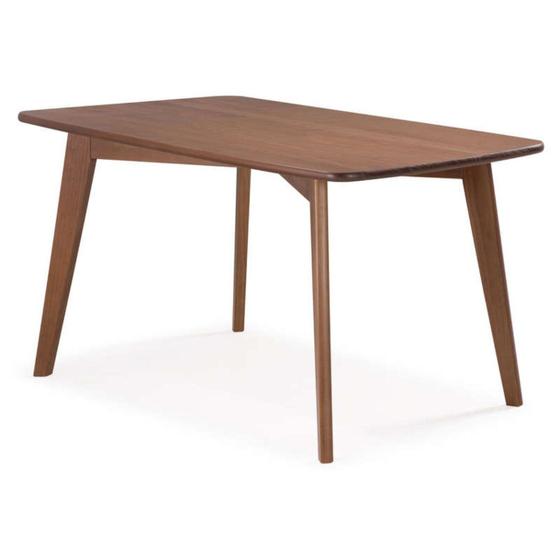 Imagem de Mesa de Madeira Retrô 1,60 M X 80 Cm  Coleção Scandian