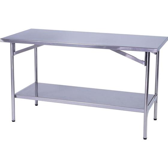 Imagem de Mesa de Manipulação Inox 180X80CM Benfati TB 1 1/4" Paneleiro Liso